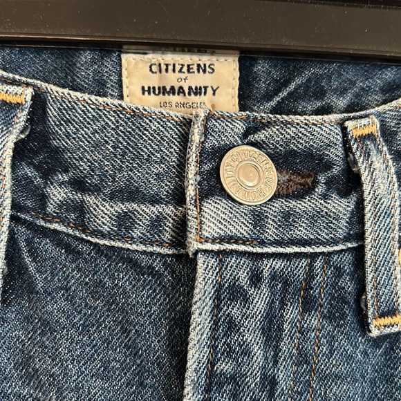 Citizen of Humanity Premium Vintage Jeans High Rise Slim Straight Size 25 - Picture 3 of 8
